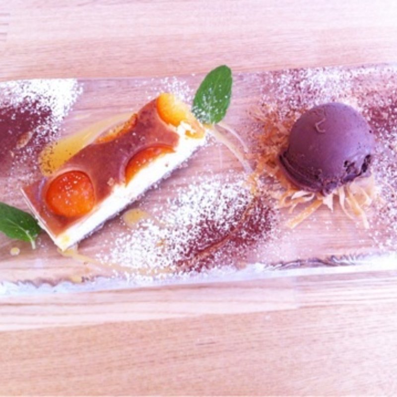 金柑のチーズケーキ(リストランテフリック)
