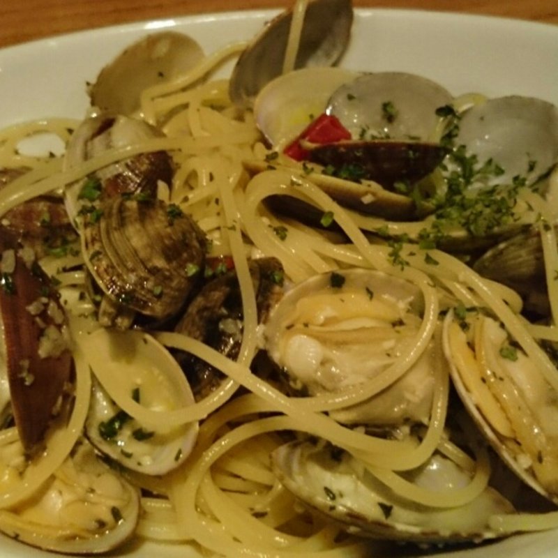 ボンゴレビアンコスパゲッティ(UOKIN PICCOLO 銀座店 （ウオキン ピッコロ）)