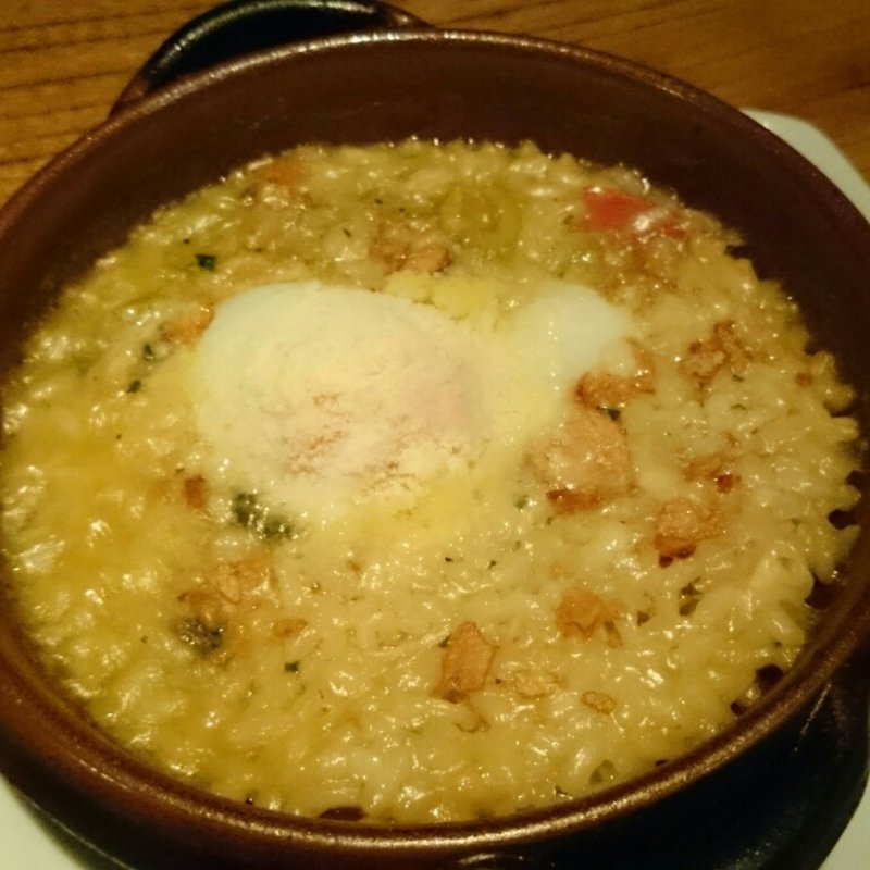 きのこのポルニチーニ茸のリゾット(UOKIN PICCOLO 銀座店 （ウオキン ピッコロ）)