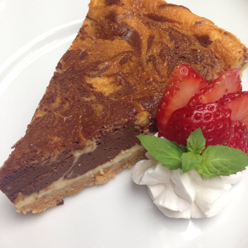 マーブルチョコレートチーズケーキ(island cafe & bar)