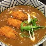 牡蠣フライカレーうどん(本格さぬきうどんやしま)