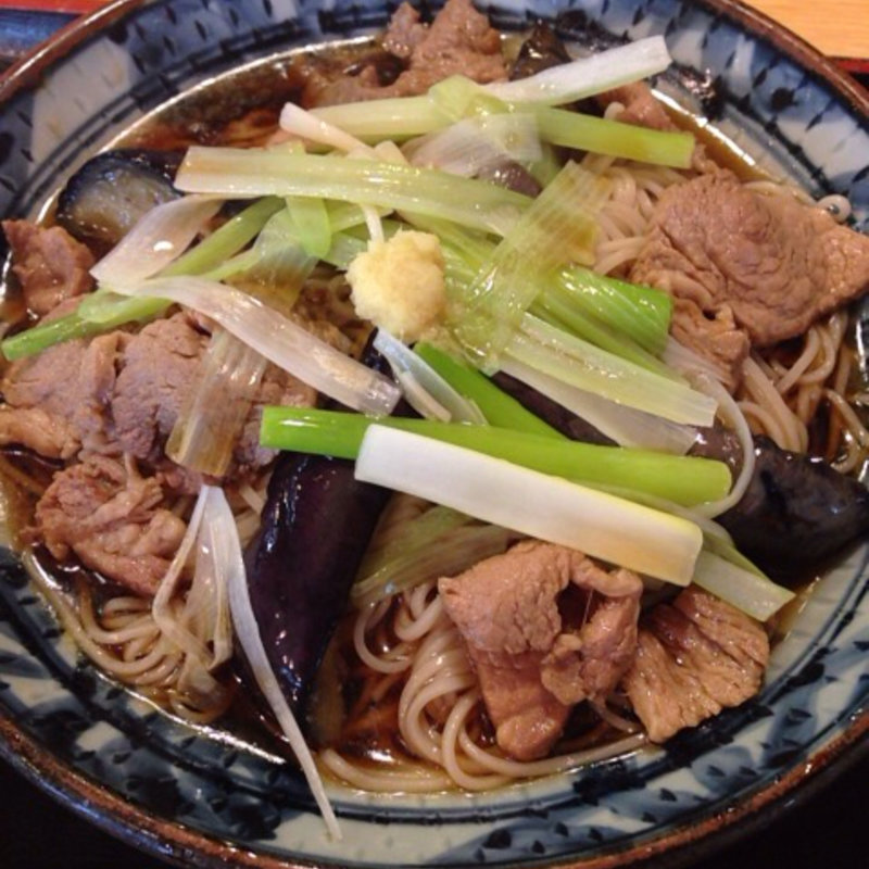 冷やし肉南そば(やぶ)