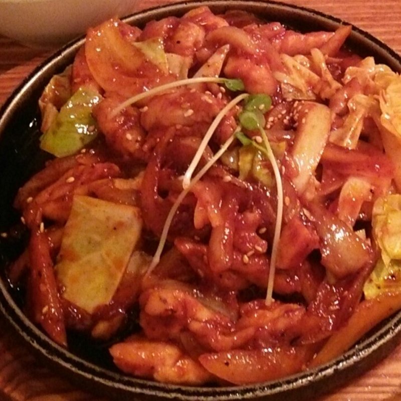 鉄板トリ炒め(ジャンモ ココリア多摩センター店 (Zangmo))