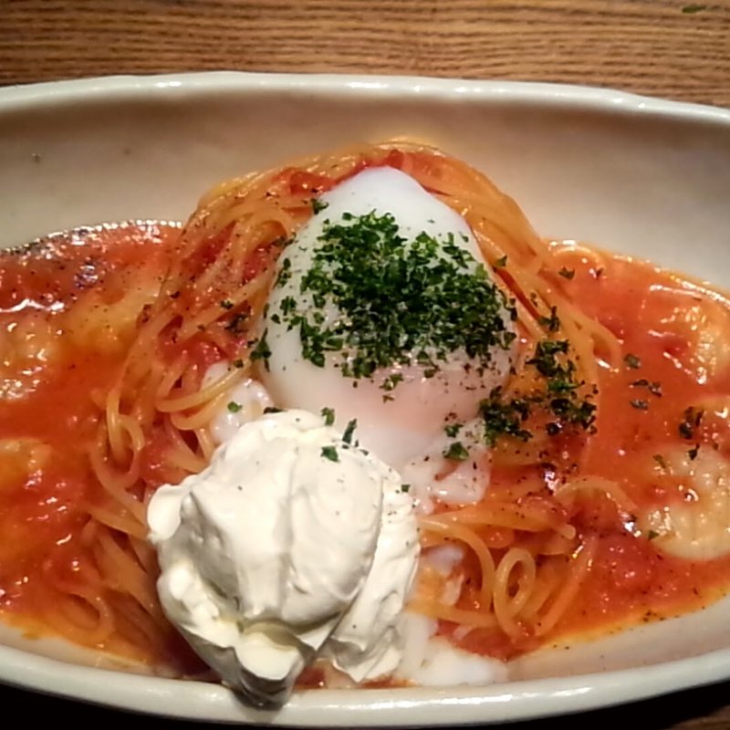 小海老のトマト味(ダイニング)