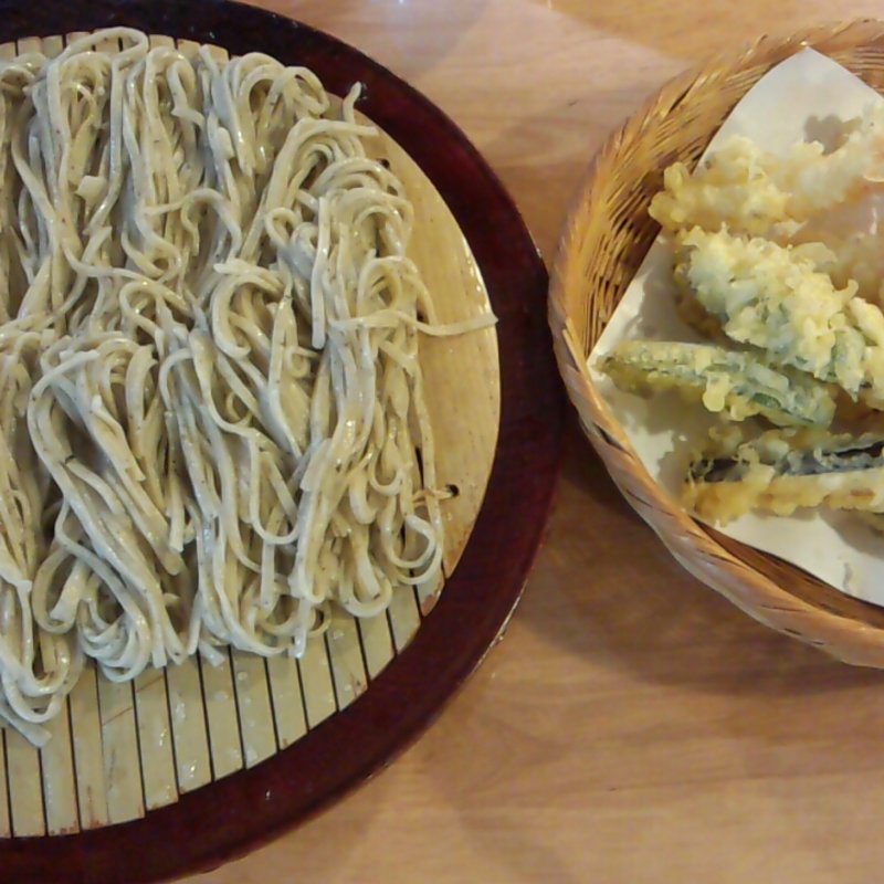 天付そば5合(桑風庵 なかや本店 （そうふうあん）)