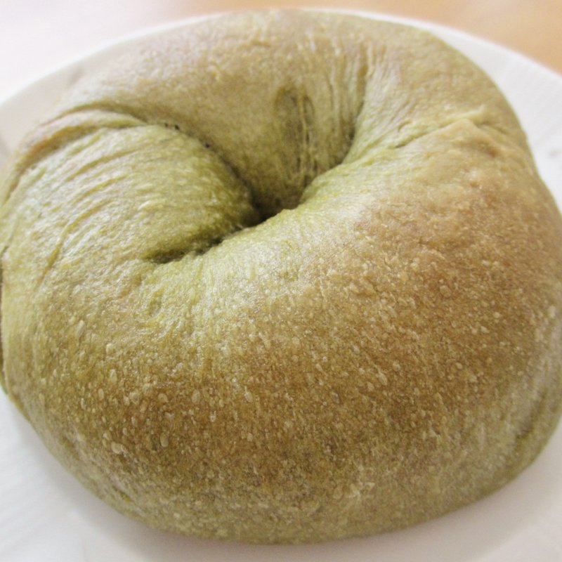 抹茶もち餡ベーグル(ブラウニー ブレッド＆ベーグルズ （Browny Bread ＆ Bagles）)