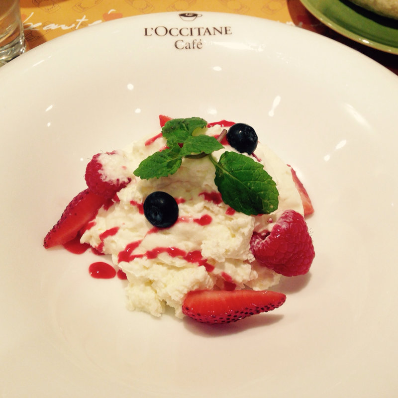 クレームタンジュ(ロクシタンカフェ 新宿店 （Cafe dOlivier）)