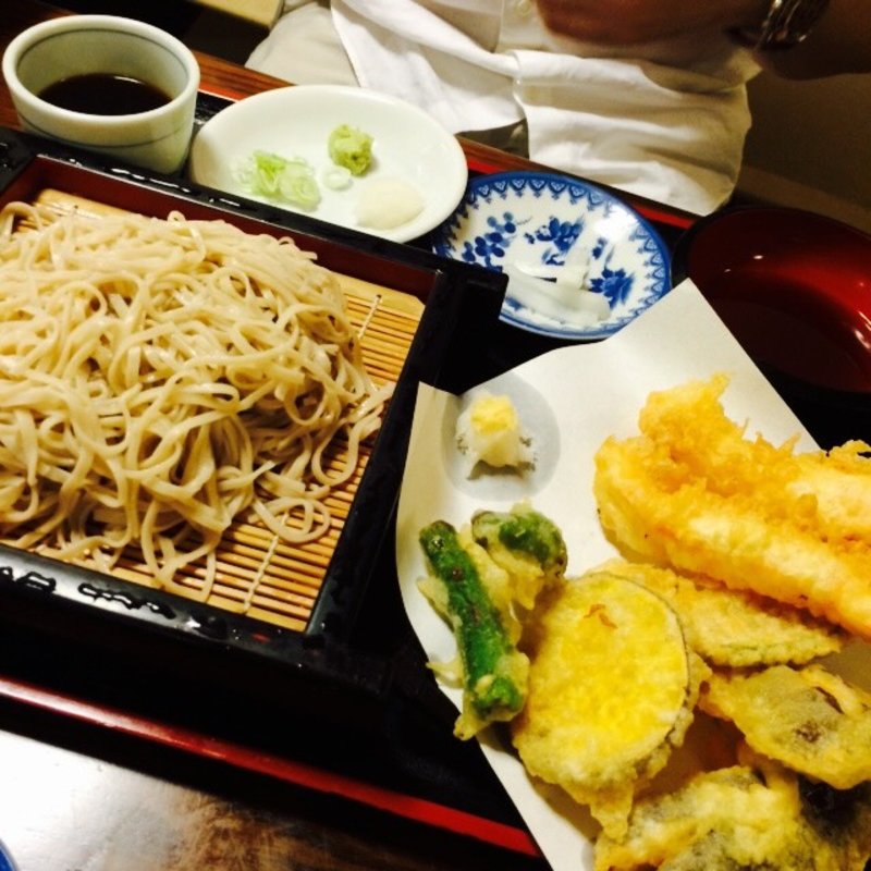 天ざる(手打そば小川)