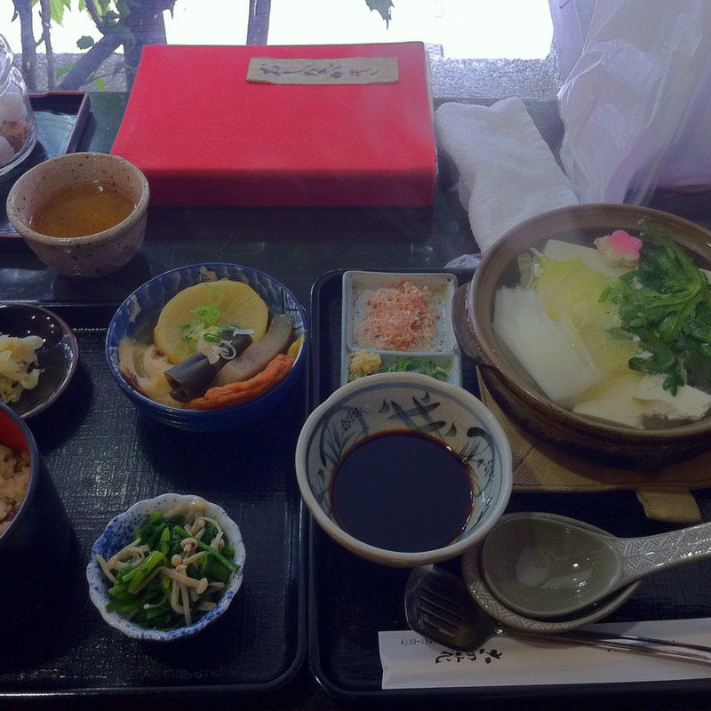 湯豆腐定食(古の花 （いっぷく処　古の花）)