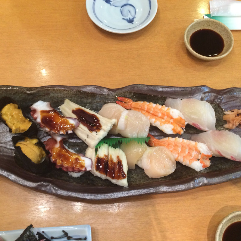 握り盛り合わせ(増田屋 本店)