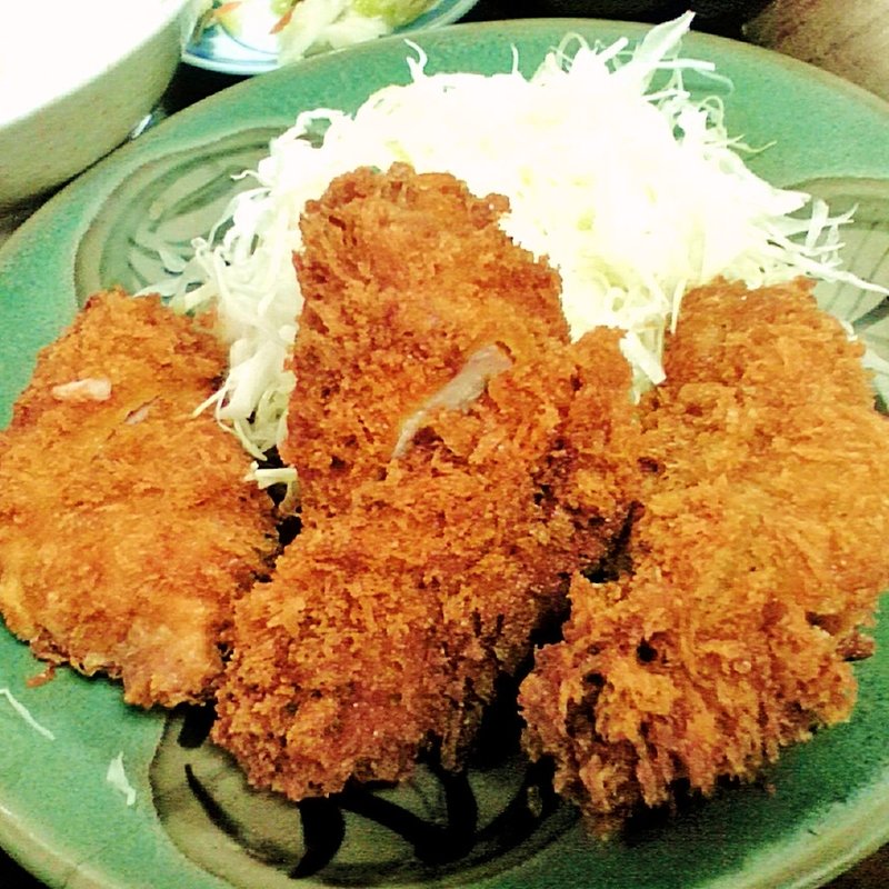 ヒレかつ定食(かつ万)