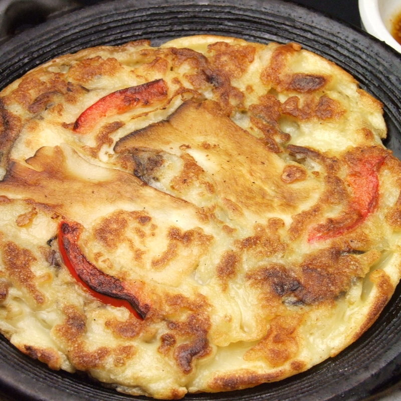 キノコチヂミ(べこ亭　自由が丘店)