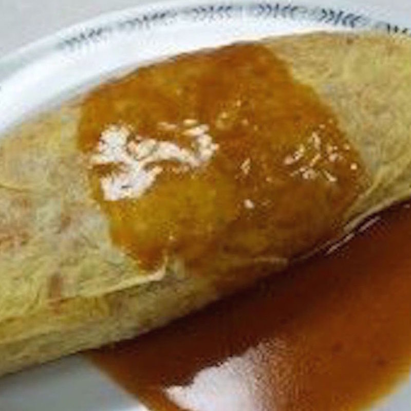 オムライス(自由軒 難波本店)