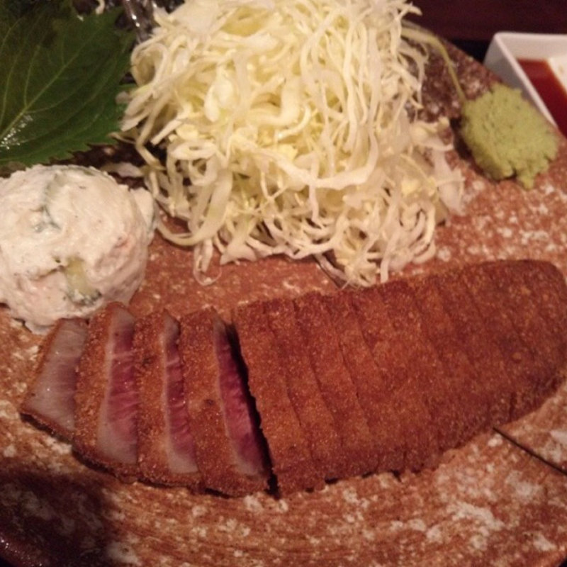 ビッグかつセット(牛かつもと村 渋谷店)