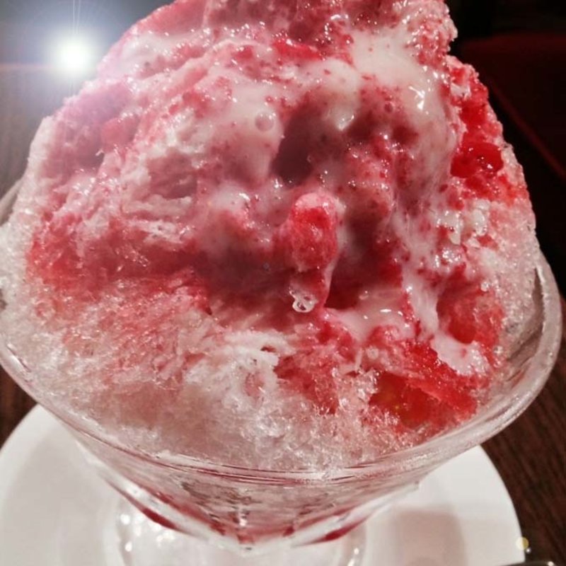 フラッペ（いちごミルク）(喫茶YOU)