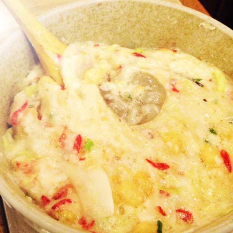 海老とろ天(江戸もんじゃひょうたん)