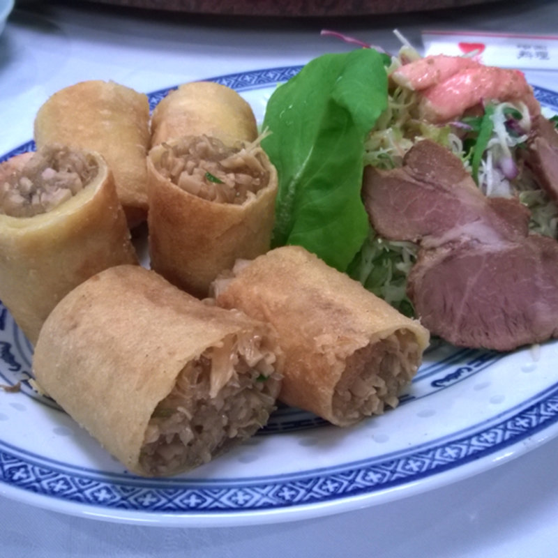 春巻き定食(大北京)