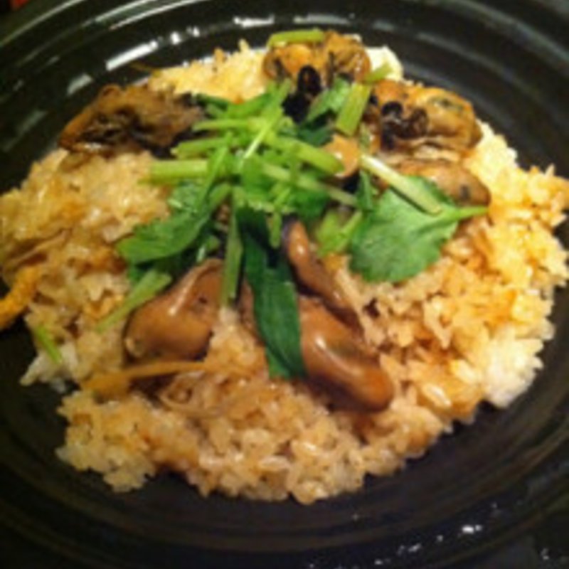 牡蠣蒸篭めし(美食 米門 品川店)