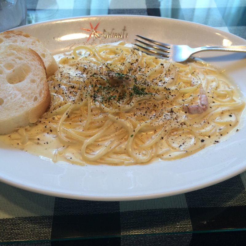 カルボナーラ(イルキャンティ 下赤塚)