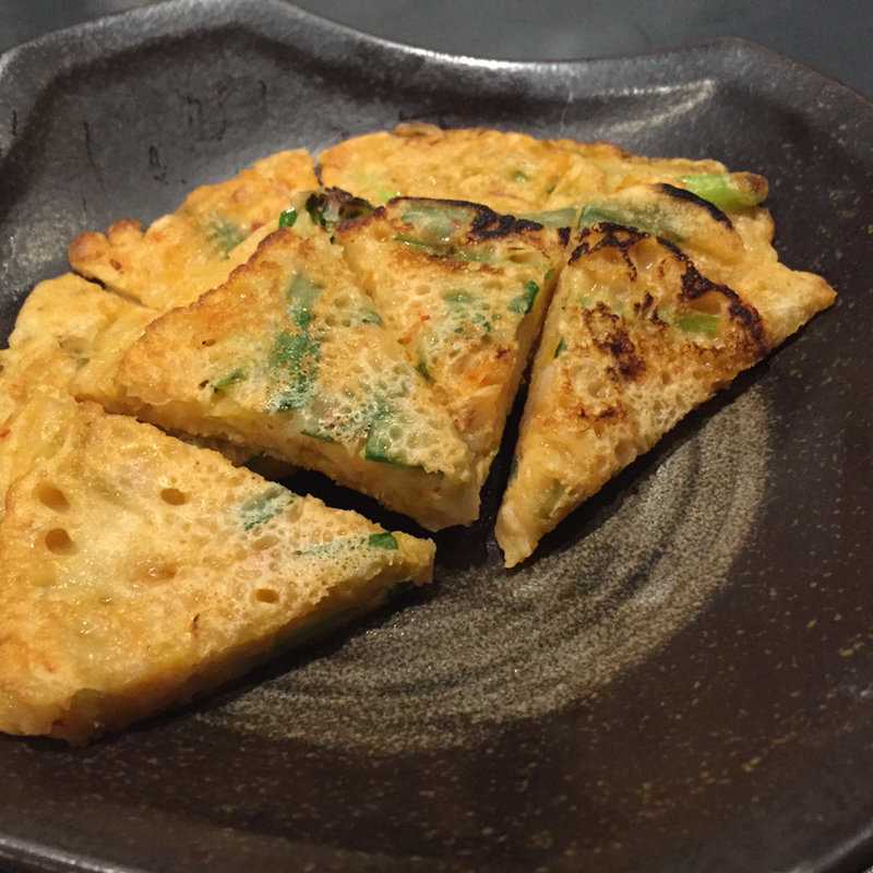 ニラチヂミ(晴屋 福島店)