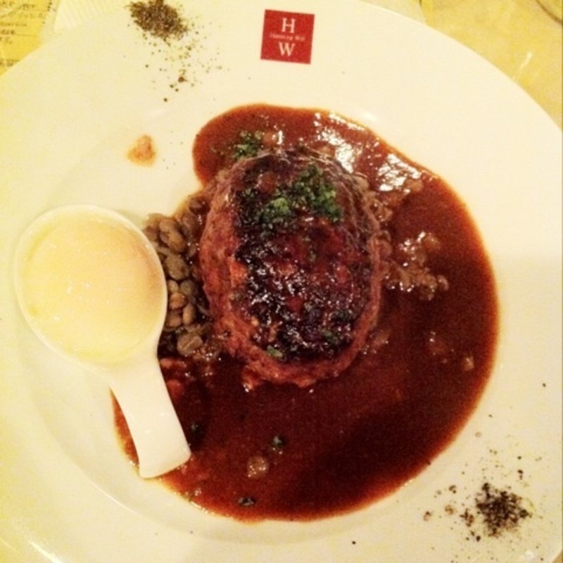 ハンバーグ　ブラックペッパー×デミグラスソース(ハンバーグ ウィル （Hamburg Will）)