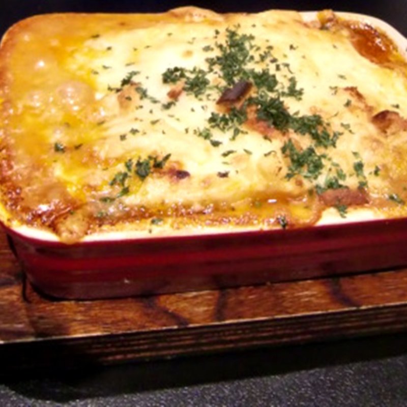 ナスとミートソースのボローニャ風ラザニア(欧風小皿料理 沢村 丸の内)