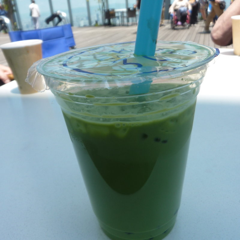 抹茶ミルク　タピオカ(SKY GARDEN 300)