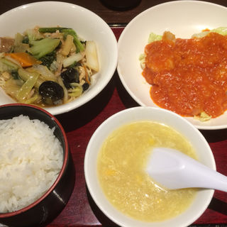 海老定食(青冥 阪急三番街店)
