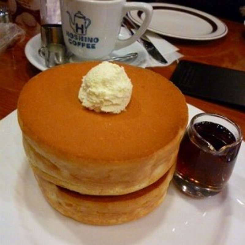 スフレパンケーキダブル(星乃珈琲店 久喜店)