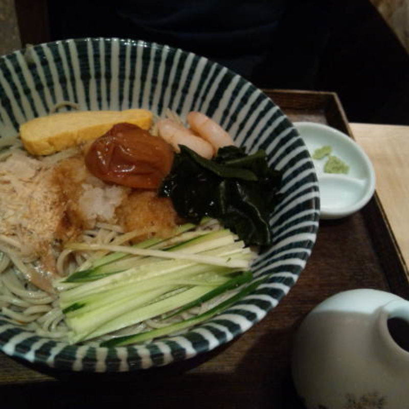 梅おろしそば(小松庵総本家　二子玉川店)