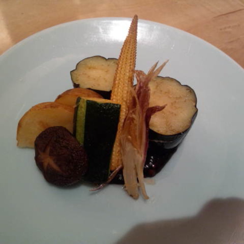 旬野菜みそ田楽(小松庵総本家　二子玉川店)