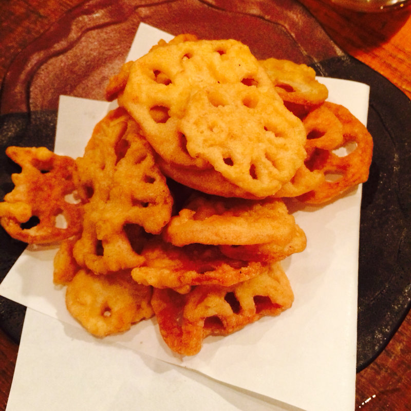 辛子蓮根チップス(日本橋ぼんぼり)