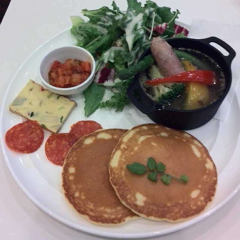 煮込み野菜のポトフパンケーキプレート(Butter Premium ららぽーと横浜店)