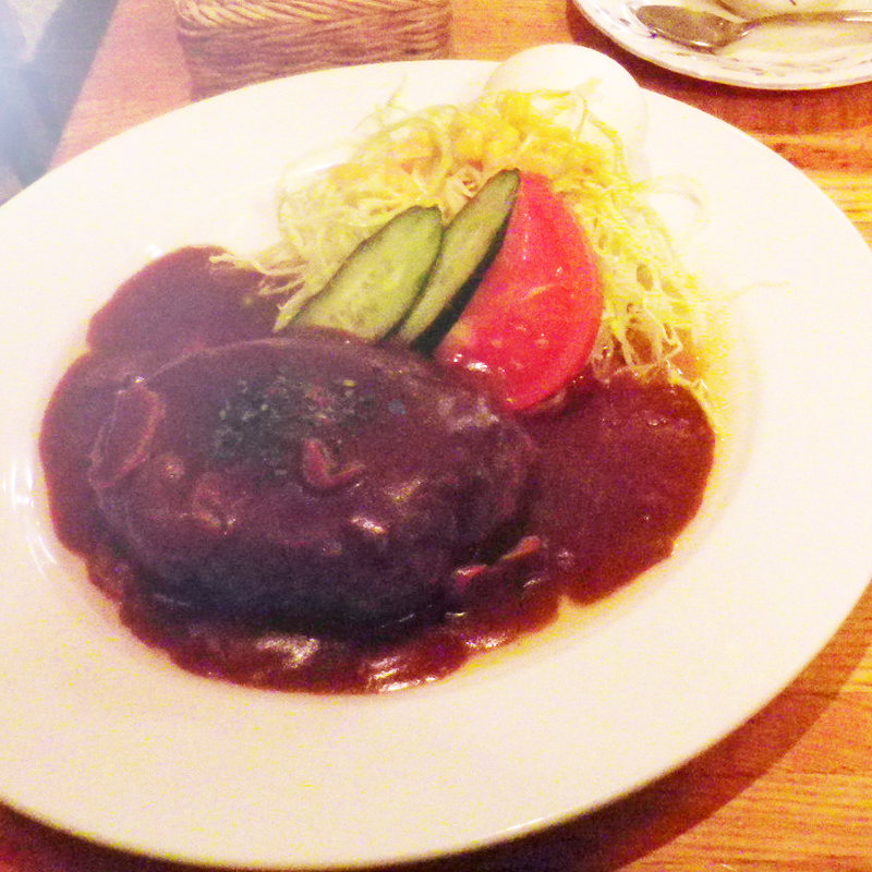 ハンバーグステーキセット（ランチ）(珈琲館 紅鹿舎 （コーヒーカンベニシカ）)