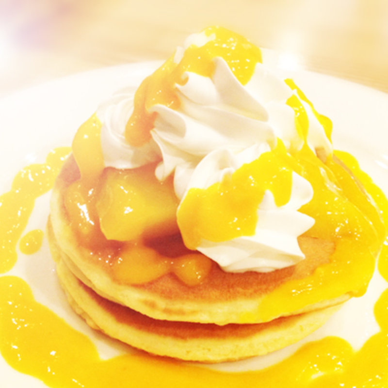 マンゴーホットケーキ(珈琲館 紅鹿舎 （コーヒーカンベニシカ）)
