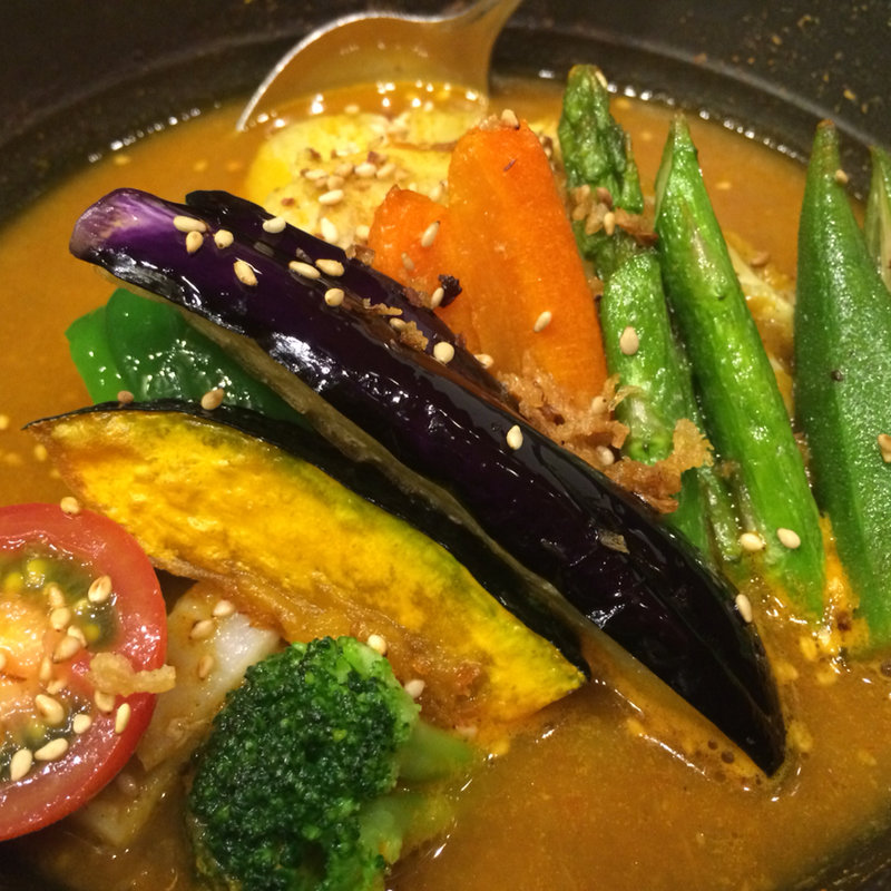 チキンのスープカレー(スープカレー 天馬)