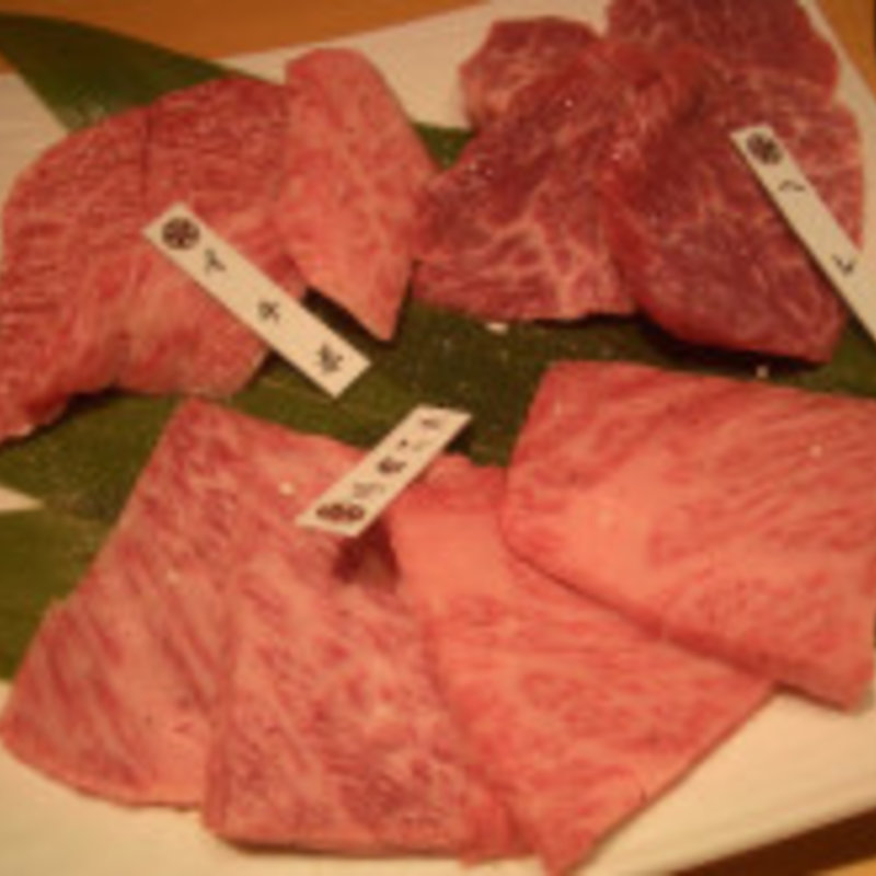 極上近江牛（3種盛）(万葉 栗東店 )