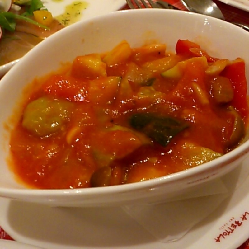 ラタトゥユ(ラ・ベットラ・ペル・トゥッティ 新宿本店)