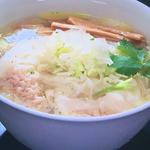 冷やし塩ワンタン麺(鶴麺 鶴見本店 （つるめん）)