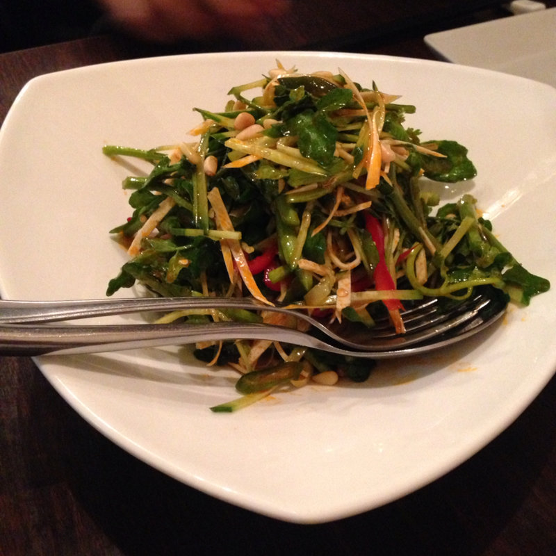 クレソンと香菜の四川風サラダ(四川雅園 （しせんがえん）)