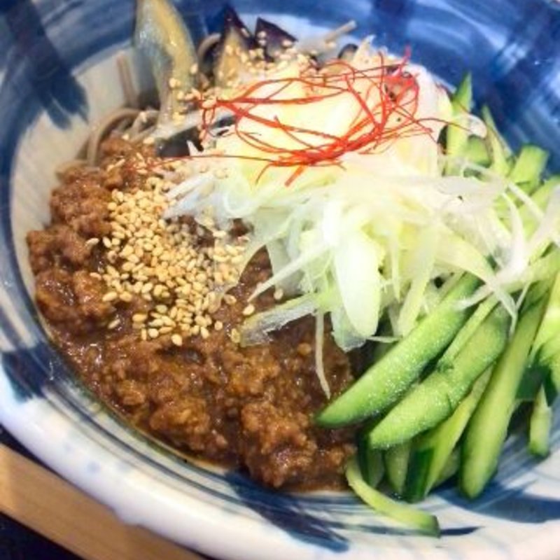 肉味噌ピリ辛そば(そじ坊 イトーヨーカドー大井町店 （そじぼう）)