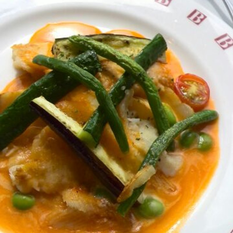 白身魚のポワレ(バケット)