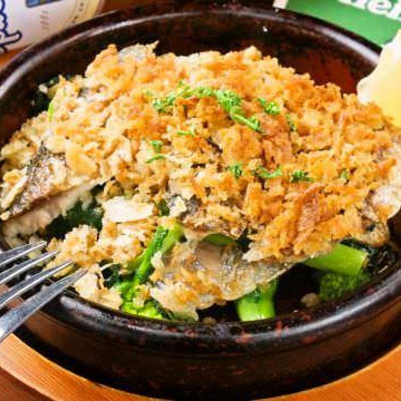 鰯と菜の花のカリカリッ(TABERNA SERGIO（タベルナ セルジオ）)