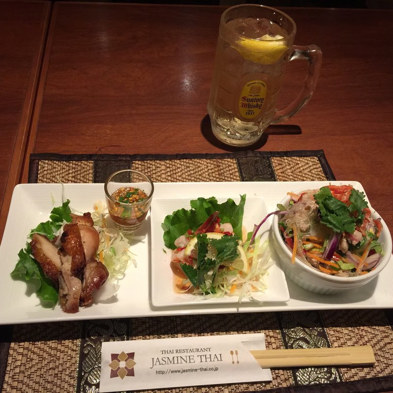 飲みタイプレート(JASMINE THAI 高円寺店)