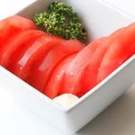 ひんやり冷やしトマト(博多もつ鍋　はらへった HANARE )