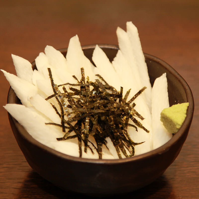 長いも短冊(博多もつ鍋　はらへった HANARE )