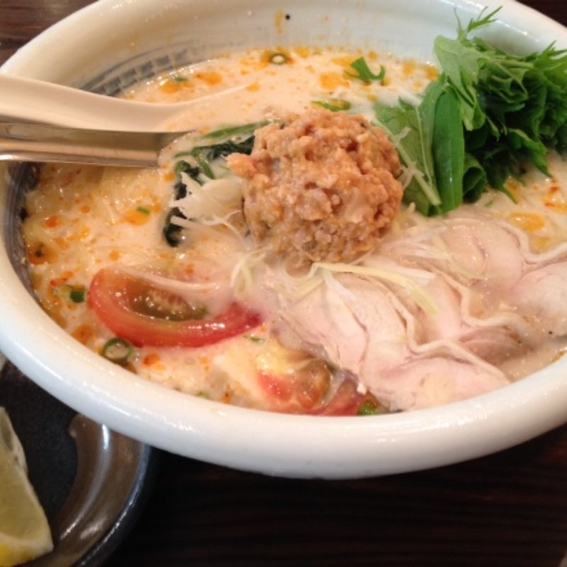 濃厚冷やしラーメン(俺流塩らーめん 神宮前店)