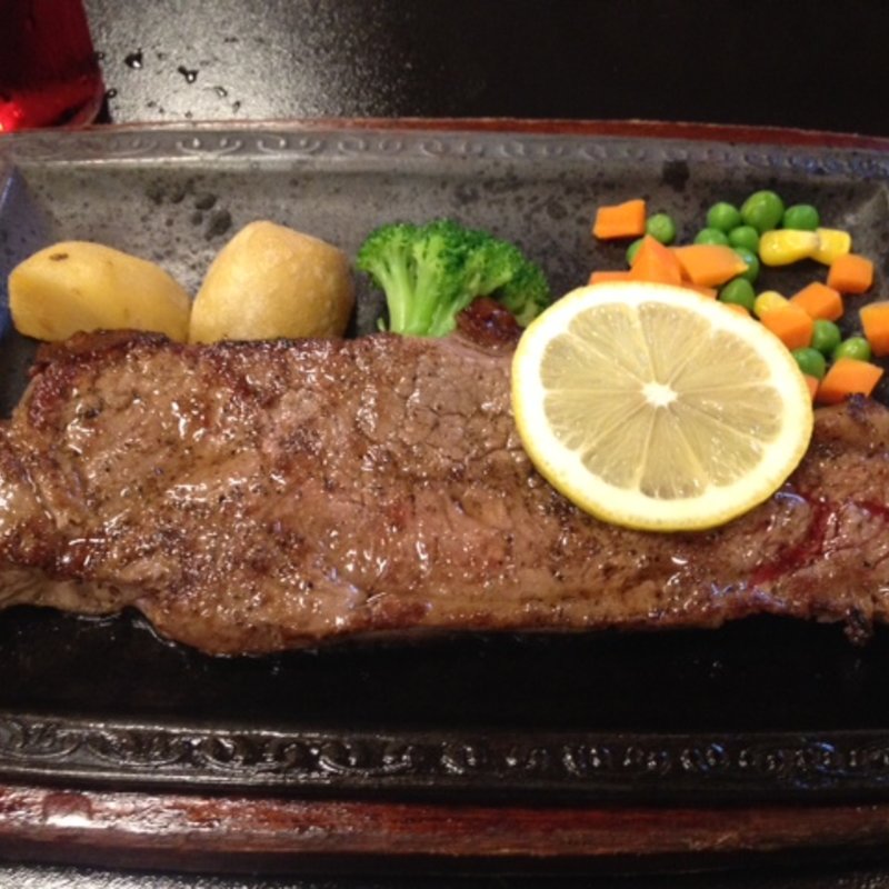 Aステーキ(肉のふきあげ )
