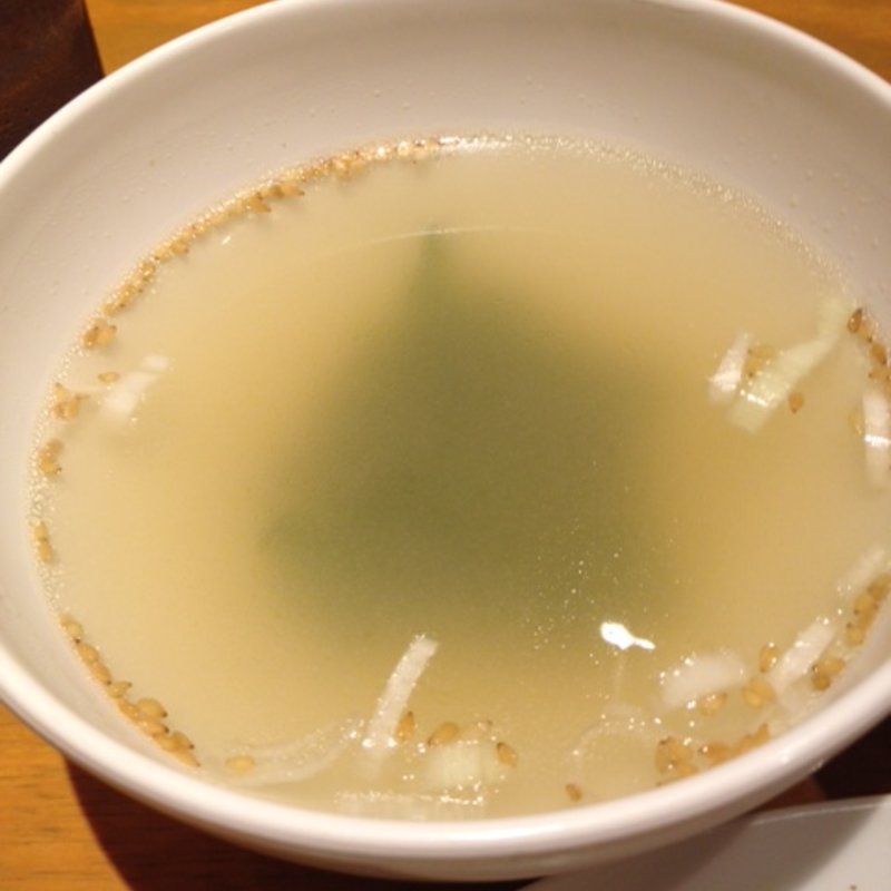 スープとライス(餃子食堂 渋谷センター街)