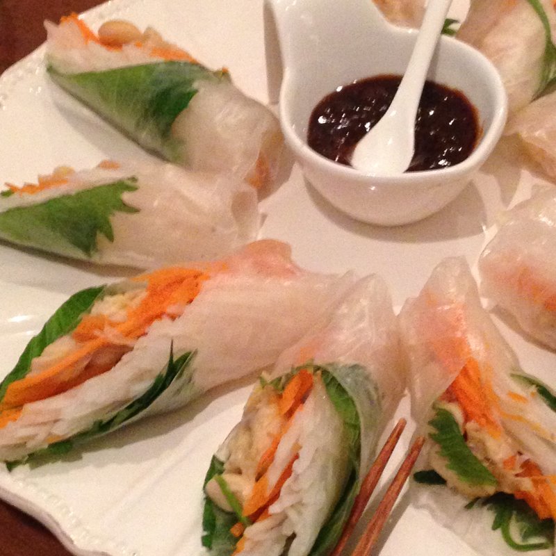 テンペの生春巻き みりん甘味噌タレ(クレセーラ （CRECELA）)